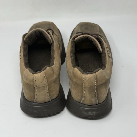 Bed Stu Shoes Mens 11 EU 44 Brown Letter Chunky Soles Square Toe Lace Up Y2K